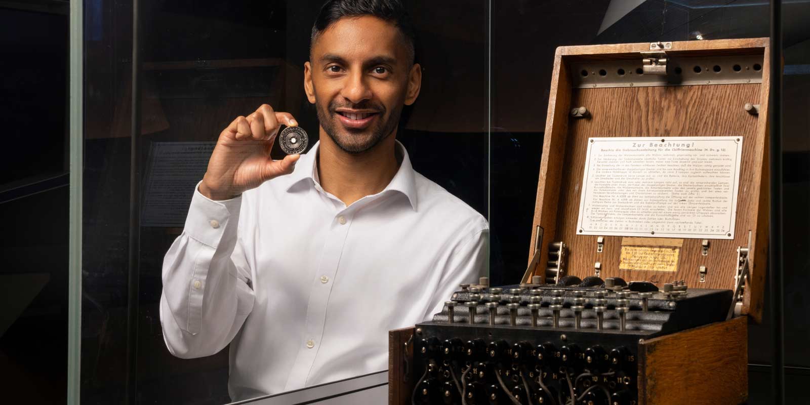 Collins Coin Instrument The Royal Mint decodes new era of collecting with a code breaker coin ...
