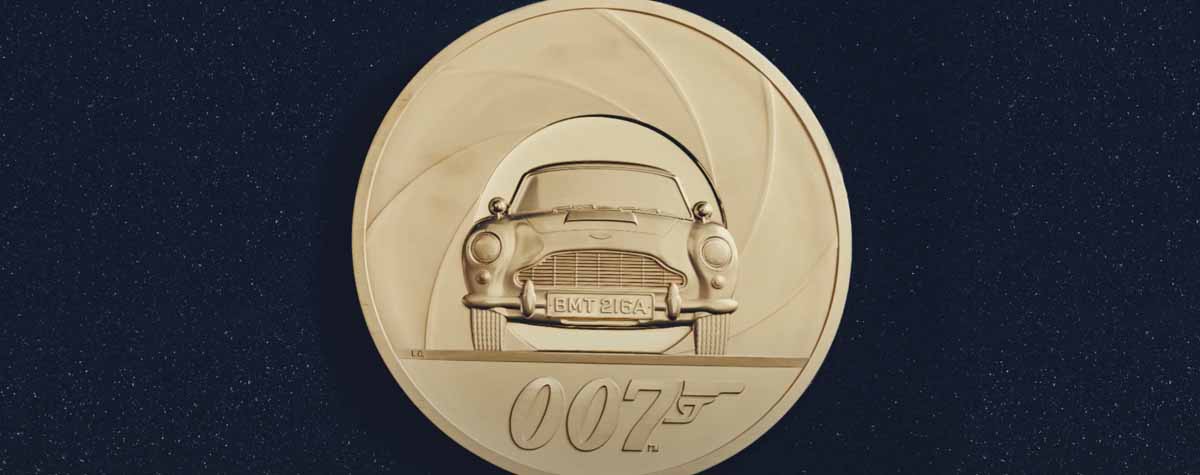 7kg Jame Bond Coin - Behind the design