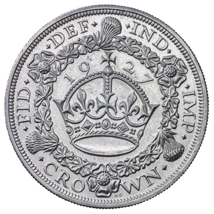 1927 George V Proof Wreath Crown