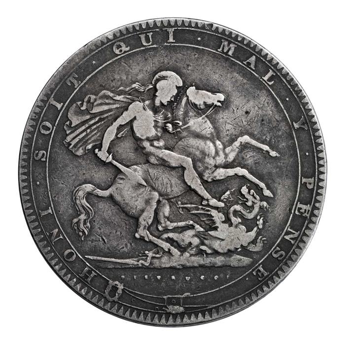 George III Silver Crown