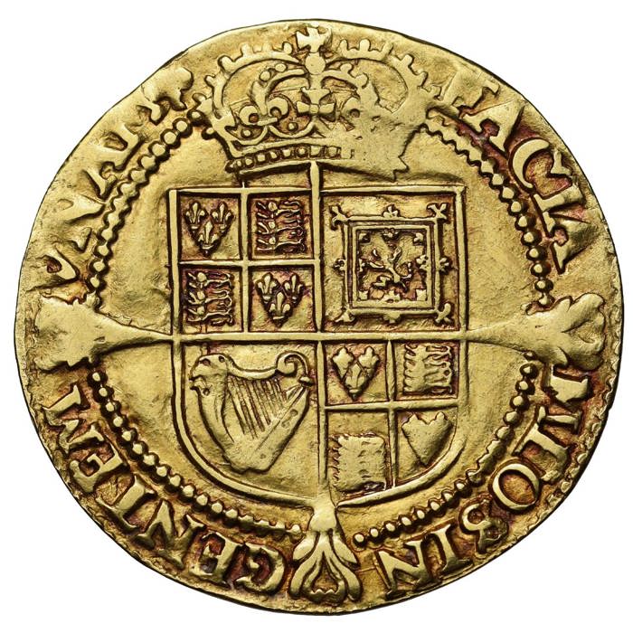 James I Gold Laurel Coin