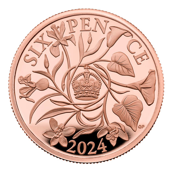 2024 Sixpence Gold Proof Coin