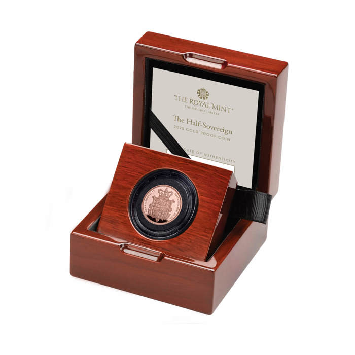 The Half-Sovereign 2025 Gold Proof Coin