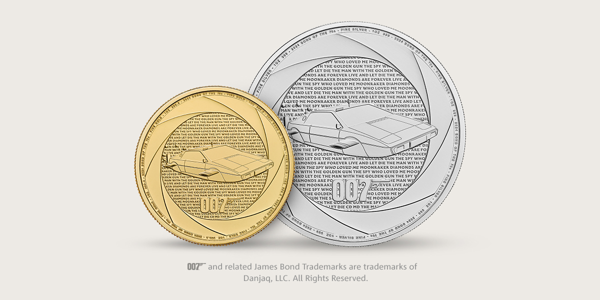 Six Decades of 007 Bullion