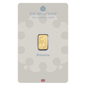 Britannia 1g Gold Bullion Minted Bar