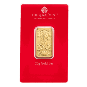 Lakshmi 20g Gold Bullion Minted Bar