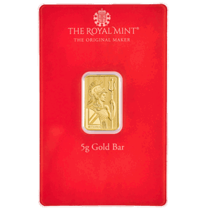 Henna Design 5g Gold Bullion Minted Bar