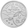 The 2021 5oth Anniversary of Mr Men Little Miss - Little Miss Sunshine commemorative £5 coin.