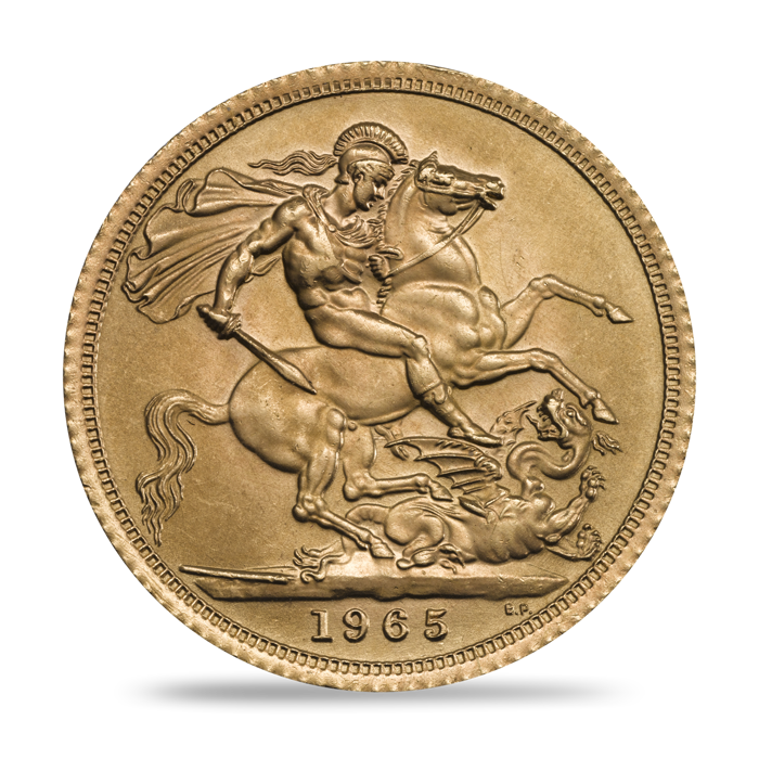 1965 Queen Elizabeth II Sovereign 